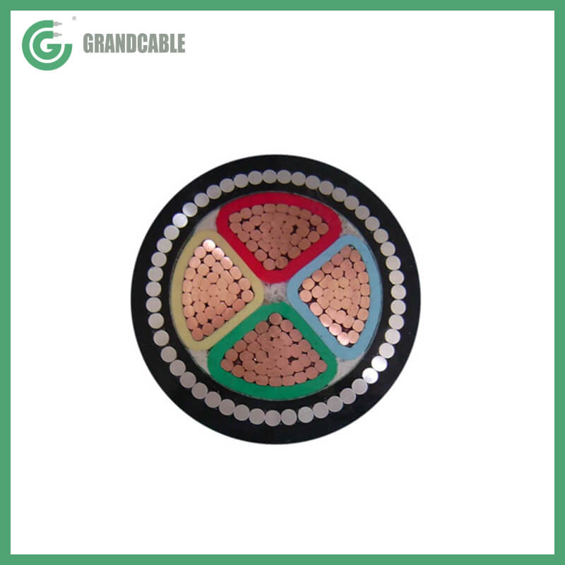 Cable De Alimentaci N De Cobre Lv De Kv Cx Sq Mm Xlpe Swa